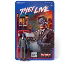 Super7 They Live Reaction Action Male Ghoul 10 Cm Figur