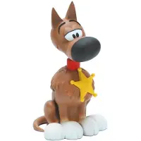 Plastoy Ohne Rantanplan Lucky Luke Figur 16.5 Cm