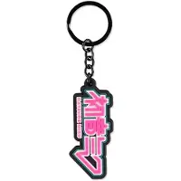 Difuzed Hatsune Miku Gummi-Schlüsselanhänger Logo