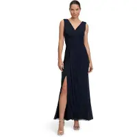 Vera Mont Abendkleid "Vera Mont Abendkleid mit V-Ausschnitt", Falten