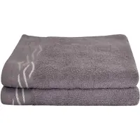 Dyckhoff Handtücher "Wave", (Set, 2 St.), mit Jacquard-Bordüre