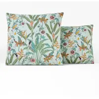La redoute interieurs Kissenbezug Eden Flower Aus Baumwollperkal