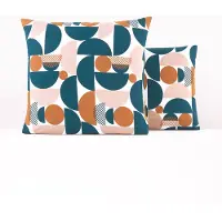 La redoute interieurs Kissenbezug Combo, Baumwolle