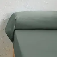 La redoute interieurs Nackenrollenbezug Scenario, Uni, Perkal Aus Bio-baumwolle