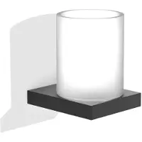 DECOR WALTHER Becher Contracty WMG Wall Mounted Black Matt
