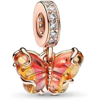 Pandora Moments 14 Karat Rose Gold Plated Butterfly Charm 782698C01