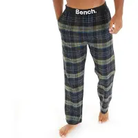 Bench Herren Gesho Flanell Karo Lounge Hose Schwarz/Khaki/Blau/Weiß Karo