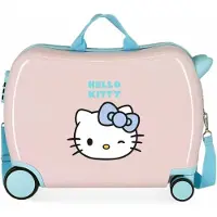 Joumma Bags Unisex für Kinder. 2479821 Hello Kitty Wink Kinderkoffer 2 multidirektionale Räder rosa (OSFA), Lässig, Synthetisch, ABS/Polykar