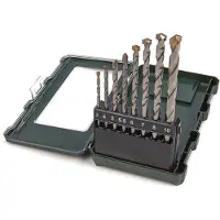 Metabo 8-teiliges Gesteinsbohrer-Set in Kassette 3 - 10 mm