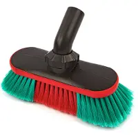 Vikan Transport 526852 Waschbürste 24 cm, Winkel verstellbar, Wasserzufuhr Kotflügel