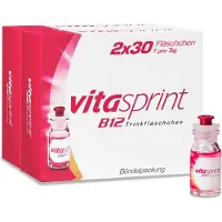Pfizer Vitasprint B12 Trinkfläschchen mit Vitamin B12 für mehr Energie, 60 St. Trinkfläschchen