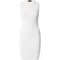 Armani Exchange für Damen. 8NYA9AYMH6Z1130 Weißes Strickkleid (S), Lässig, Viskose, Ärmellos / Hosenträger