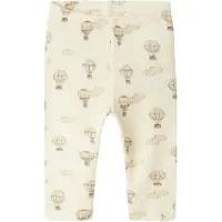 Name it Lil' Atelier Leggings - Rib - NmnGavo - Turteltaube/Air BALLON - - 56 - Leggings