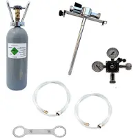 Ich-zapfe Zubehörpaket 2 5l Adapter 10 mm Bierschlauch 2,0 kg Kohlensäure 1-