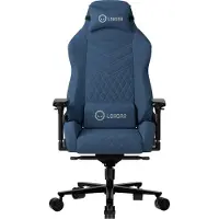 Canyon Lorgar Ace 422, Gaming chair, Anti-stain durable fabric, 1.8 mm metal frame, multiblock mechanism, 4D armrests, 5 Star aluminium base, Class-4 gas lift, 75mm Polyurethancasters, Blue