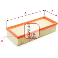 Sofima Luftfilter S 6820 A für RENAULT ESPACE III (JE0) Filtereinsatz