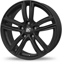RC Design 19 Zoll Alufelge RC27 19"x7" 5x112 PCD ET43 57,1mm Felge Matt Schwarz