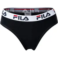 FILA Slip "Slip 1er Pack", Damen, Gr. S, schwarz, Obermaterial: 95% Baumwolle CO. 5% Elasthan EL., Unterhosen Slip