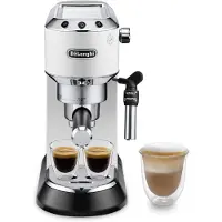 De'Longhi DeLonghi EC685.W Dedica Style Siebträger Espressomaschine Weiß