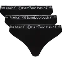 Bamboo Basics Unterwäsche Emma Black (3er Set) Damen-L