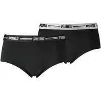 Puma Hipsters - 2er-Pack - Everyday - Damen - Schwarz - - XS - Xtra Small - Hipsters