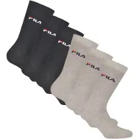 FILA Unisex Socken, 6er Pack - Strümpfe, Street, Lifesyle, Sport (2x 3 Paar)