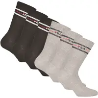 FILA Unisex Socken, 6er Pack - Strümpfe, Street, Lifesyle, Sport (2x 3 Paar)