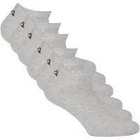FILA Unisex Sneaker Socken, 6er Pack - Invisible, kurze Socken, Logo (2x 3 Paar)