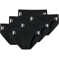 Schiesser Herren Slip 6er Pack - Rio Slip 95/5, Cotton Stretch, Seitenstreifen