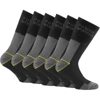 Rohner Basic Unisex Arbeitssocken, 6er Pack - Power Worker, Polsterung