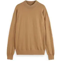 Scotch & Soda Sweatshirt "Strickpullover CORE - DROPPED SHOULDER MOCK NECK PULLOVER"