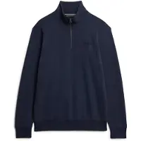 Superdry für Herren. M2013750A Sweatshirt mit Reißverschlusskragen in Blau (M), Lässig, Baumwolle, Marine