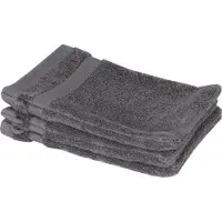 Schöner Wohnen Waschhandschuh "Cuddly", (Set, 3 St., 3 Waschhandschuhe 16x21cm), schnell trocknende Airtouch-Qualität