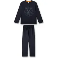 Sanetta Schlafanzug "Pyjama", Herren, Gr. 152, blau (dunkelblau), Obermaterial: 100% Baumwolle CO., Homewear-Sets Schlafanzug