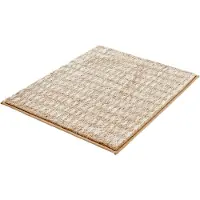 Kleine wolke Badematte "Dottino", rutschhemmend beschichtet, fußbodenheizungsgeeignet, Badteppich, modernes 2 farbiges Design