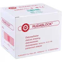 NOBAMED Noba Rudablock Dialysepflaster 2,5 cm x 8,5 weiß steril 200 St
