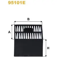 WIX FILTERS Kraftstofffilter 95101E