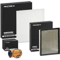 RIDEX Filterset Inspektionspaket Filtersatz für OPEL Astra G CC (T98) Zafira A (T98) Astra G Caravan (T98) ASTRA G Cabriolet (F67) Astra G Limousine