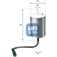 Ufi Kraftstofffilter 31.A06.00
