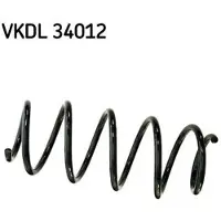 Skf Fahrwerksfeder VKDL 34012 für Ford Fiesta VI