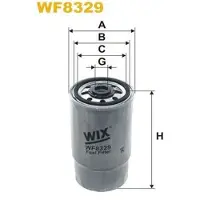 WIX FILTERS Kraftstofffilter WF8329