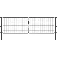 Alberts Zaundoppeltür "Flexo" 400 cm Breite, in versch. Höhen