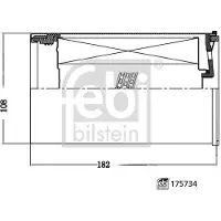 FEBI BILSTEIN Bilstein Kraftstofffilter 175734
