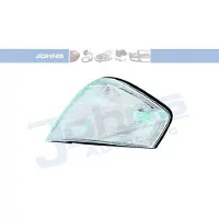 Johns Blinkleuchte vorne weiß, mit Lampenträger [Hersteller-Nr. 503219-4] für Mercedes-Benz