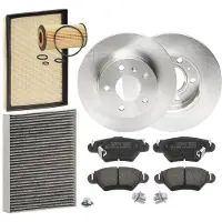 RIDEX Inspektionspaket Filterset für OPEL Astra G CC (T98) Zafira A (T98) Astra G Caravan (T98) Astra G Limousine (T98) ASTRA G Kasten (F70)