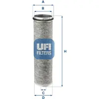 Ufi Luftfilter 27.979.00