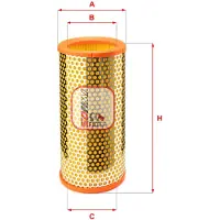 Sofima Luftfilter S 2620 A für RENAULT MEGANE I (BA0/1) Filtereinsatz