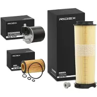 RIDEX Filterset Inspektionspaket Filtersatz passend für MERCEDES-BENZ C-Klasse Limousine (W204) C-Klasse T-modell (S204)