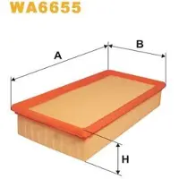 WIX FILTERS Luftfilter WA6655