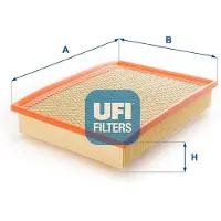 Ufi Luftfilter 27.762.00 für CITROËN Dyane Schrägheck Filtereinsatz